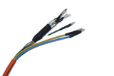 Brushless DC Motor Cable 500-600W (3*2.0mm motor phase + 5pcs hall sensor wire)