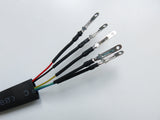 Brushless DC Motor Cable 250-350W (3*1.5mm motor phase + 5pcs hall sensor wire)