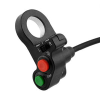 Handlebar Light Horn On/Off Signal Indicator Switch Electric Bike Motorcycle